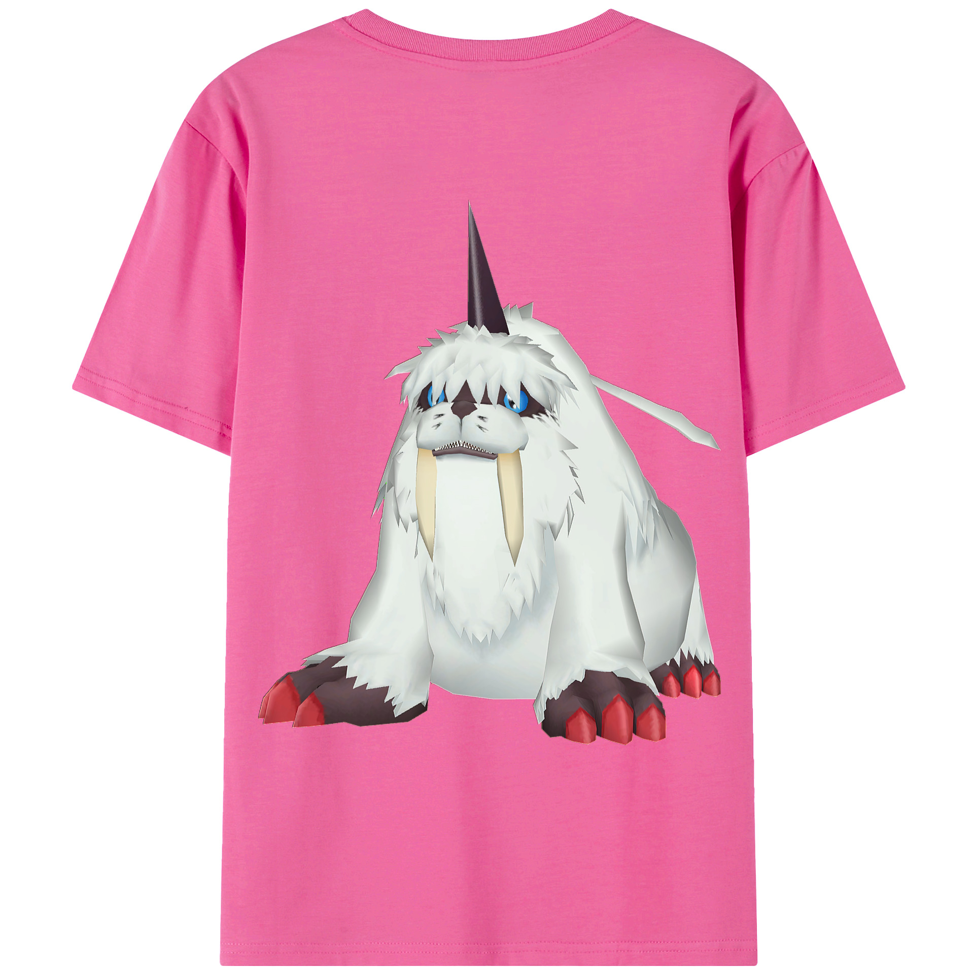 （画像用） Digimon デジタルモンスター/デジモン レディース半袖Tシャツ(バックプリント)